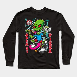 Area 51 Pizza Long Sleeve T-Shirt